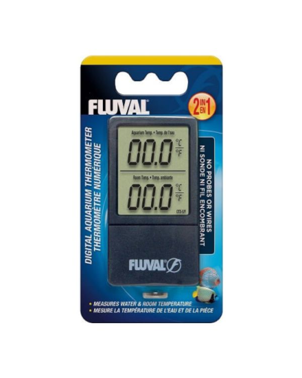 TERMÓMETRO DIGITAL 2 EM 1 FLUVAL