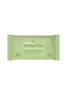 Cutania Skin Control Wipes son toallitas altamente impregnadas con una combinación única de componentes antisépticos