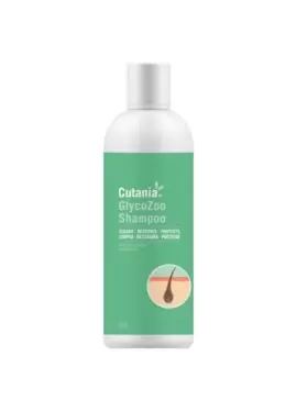Champú Cutania Glycozoo es un champú dermatológico con acción secante y efecto queratolítico, lipolítico y desodorante para Perros, Gatos y Equinos.