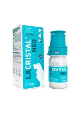 Lacristal Neo 100ml es una solución limpiadora ocular si tu perro sufre cataratas o infecciones oculares.