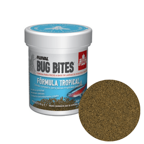Fluval Bug Bites Granulado Peces Tropical